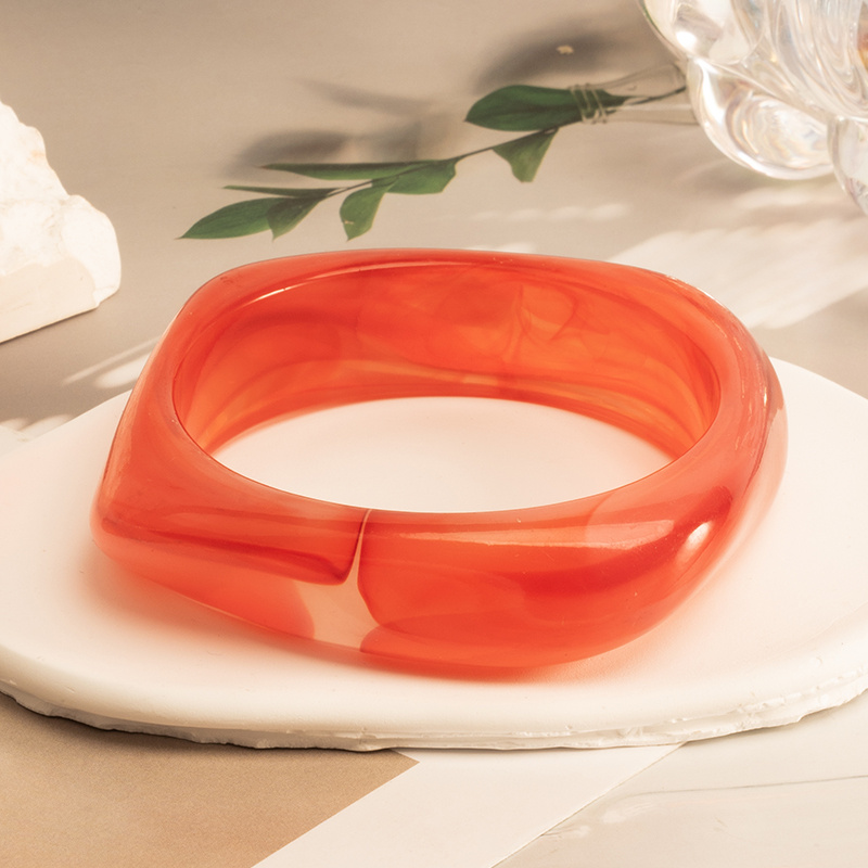 3pc Elegant Casual Irregular Geometric Bangle Set