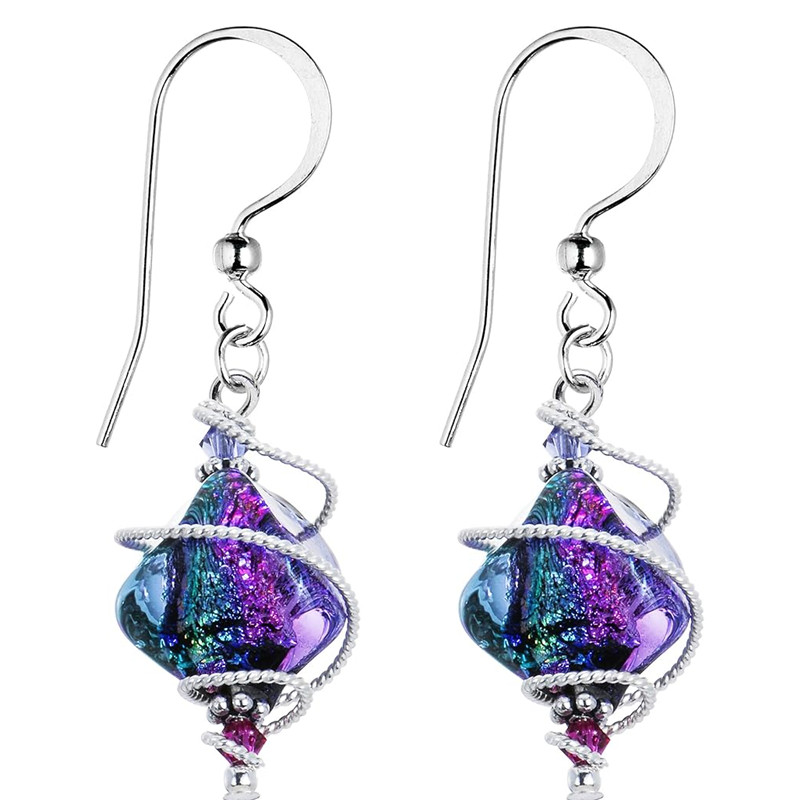 E-shop 1 Paar Modische Farbige Geometrie Ohrringe für Frauen – Tägliche Party Urlaub Persönlichkeit Schmuck