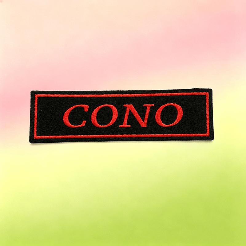 TEMU Custom Embroidered Name Patch- 10 X 3 Cm, Personalized Iron-on/sew-on Name Tag, Letter Badge, Ideal For Jackets, Hoodies, Backpacks, Hats,