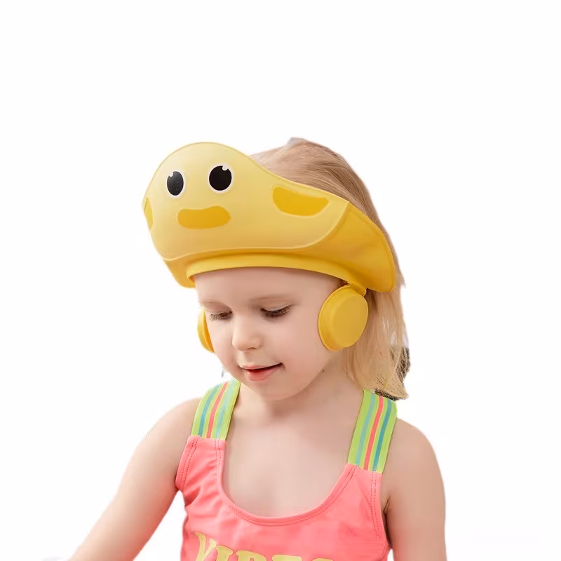 1 2pcs adjustable duck shower cap for suitable for and shampoo cap shower cap bath cap shampoo cap a must have for and when bathing and washing their hair Product details 6