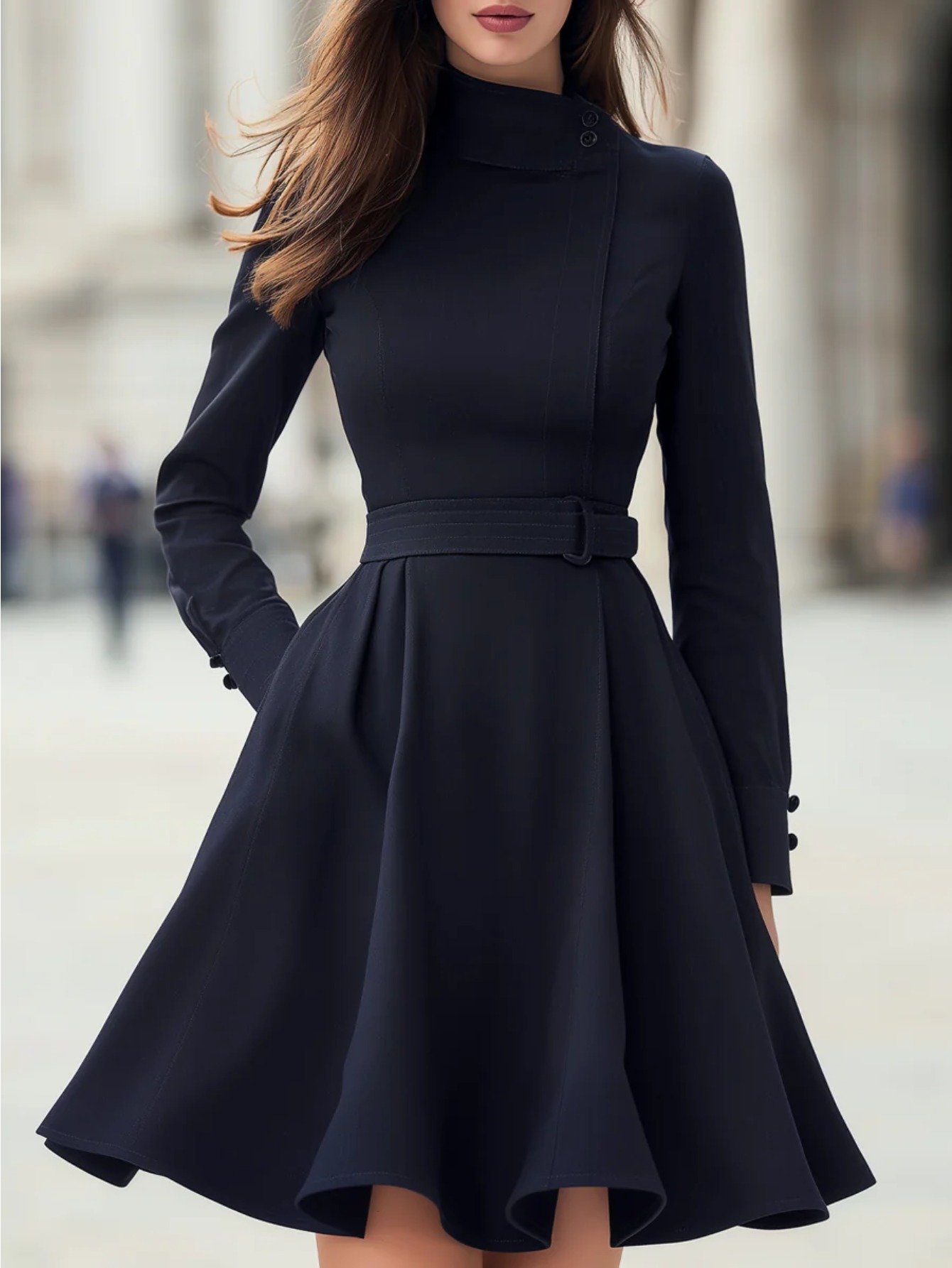 classic dress sold on Temu United States