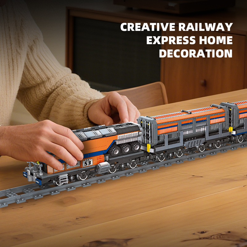 1827 pcs large size railway train model building blocks - Temu Oman