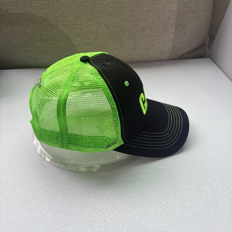 TEMU Casquette de baseball d'extérieur respirante à blocs de couleurs en , chapeau de multicolore de protection solaire