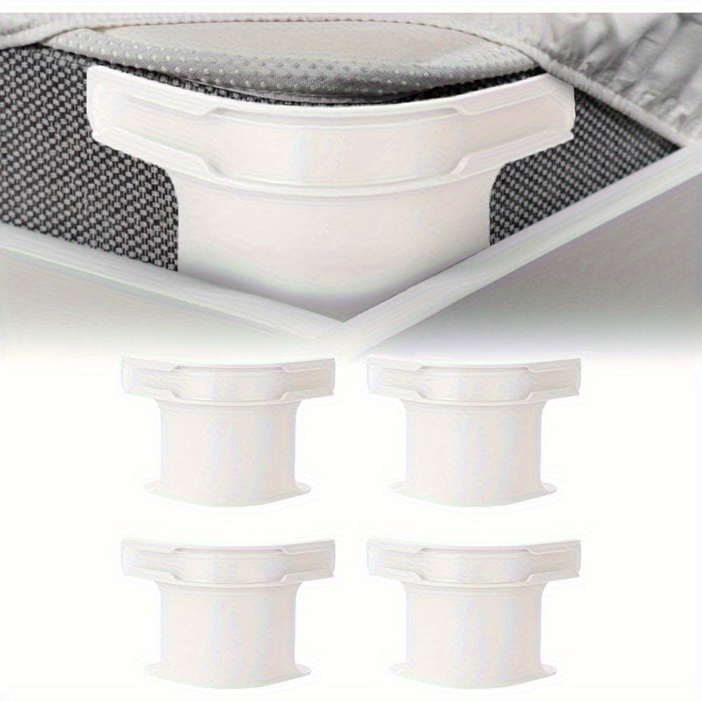 TEMU 2025 4pcs Bed Sheet Holder Set, Sheet Holder, Bed Sheet Strap, Heavy-duty Bed Sheet Holder, Corner Bed Sheet Strap, Suitable For All Mattress