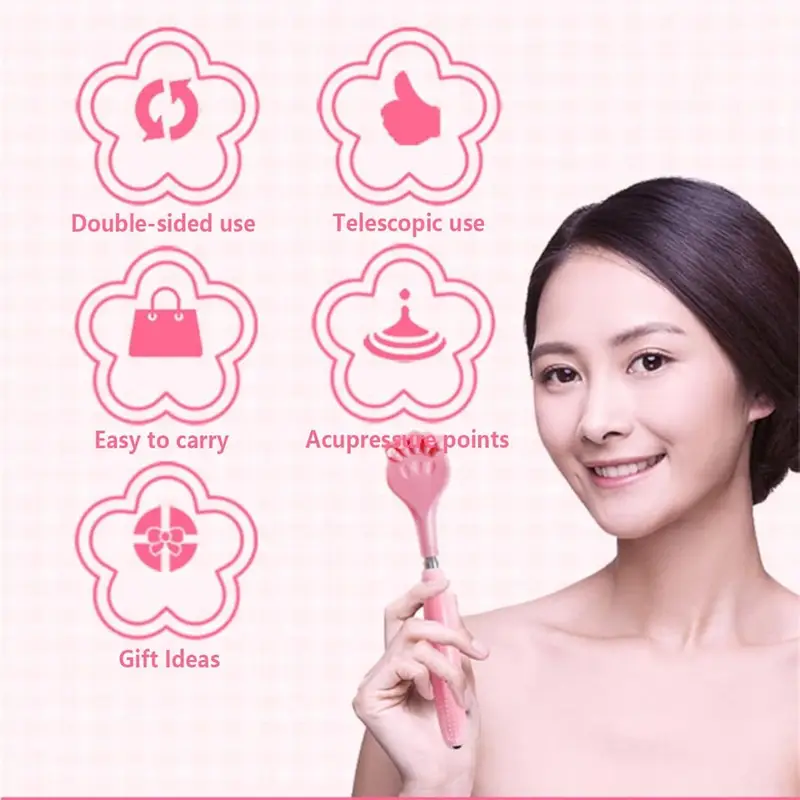 2pcs back scratchers, portable expandable back scratchers, non- slip handheld massager, with telescopic handle for massage of head, back legs and other body parts, back scratching tool, unbreakable back scratcher, comb for back scratching, back massager, silly back scratcher, self-massage accessory, area massager, handheld massager tool, portable scratching device, compact telescoping mechanism, minimalist , unbreakable construction, Product details 3