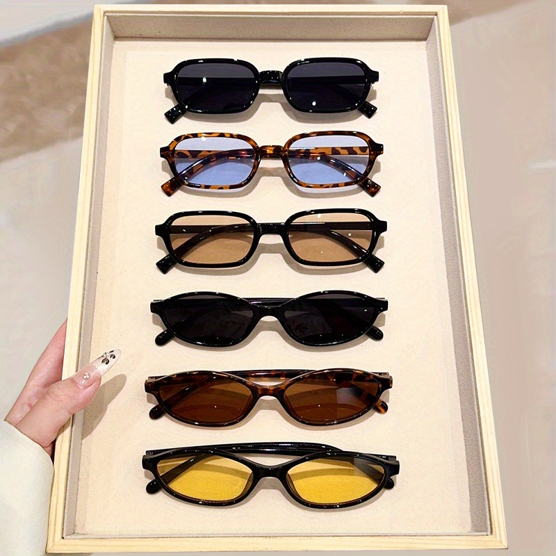 Image of Oval Frame Multicolor Individual Decorative Sunglasses Suitable For Daily Clothing Decoration, , Suitable For Parties, School, Shopping, Daily Use, Halloween, Christmas, Easter, Valentine's Day, Day