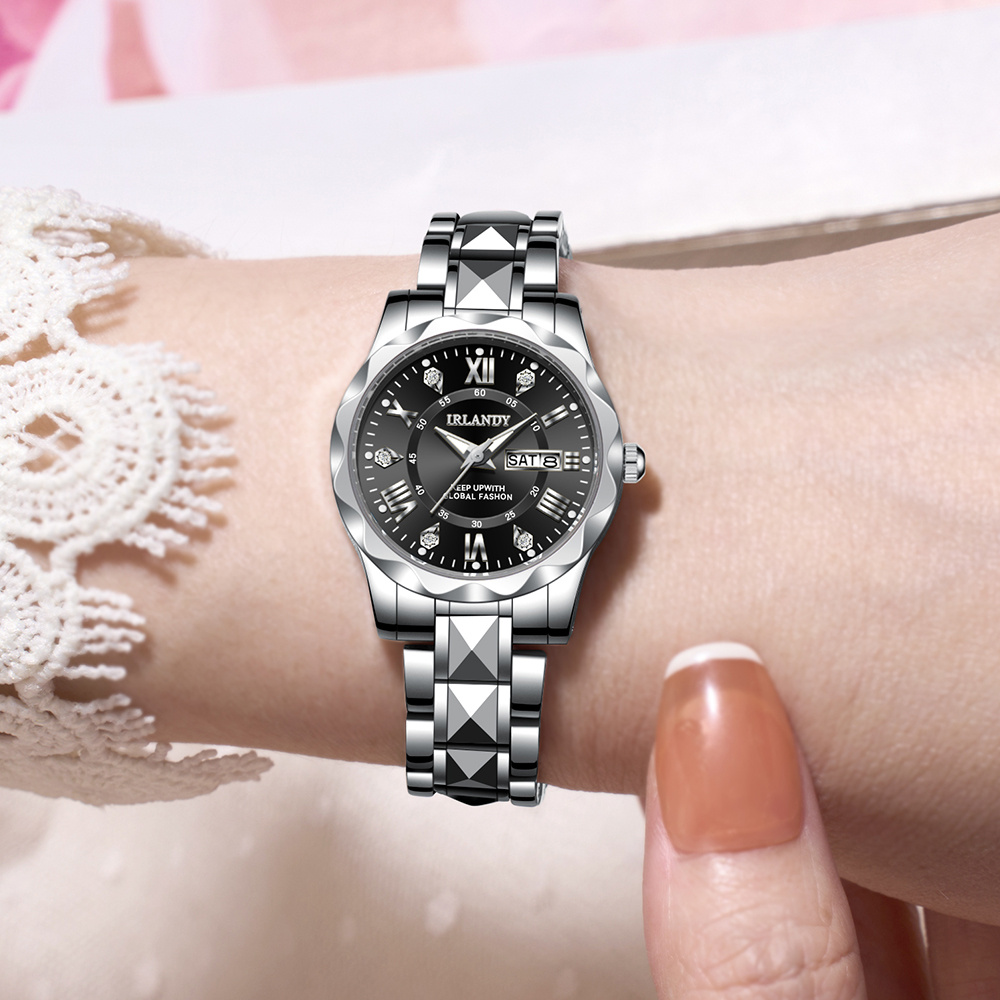 Trendy Elegant Quartz Wristwatch, Stylish Accessory