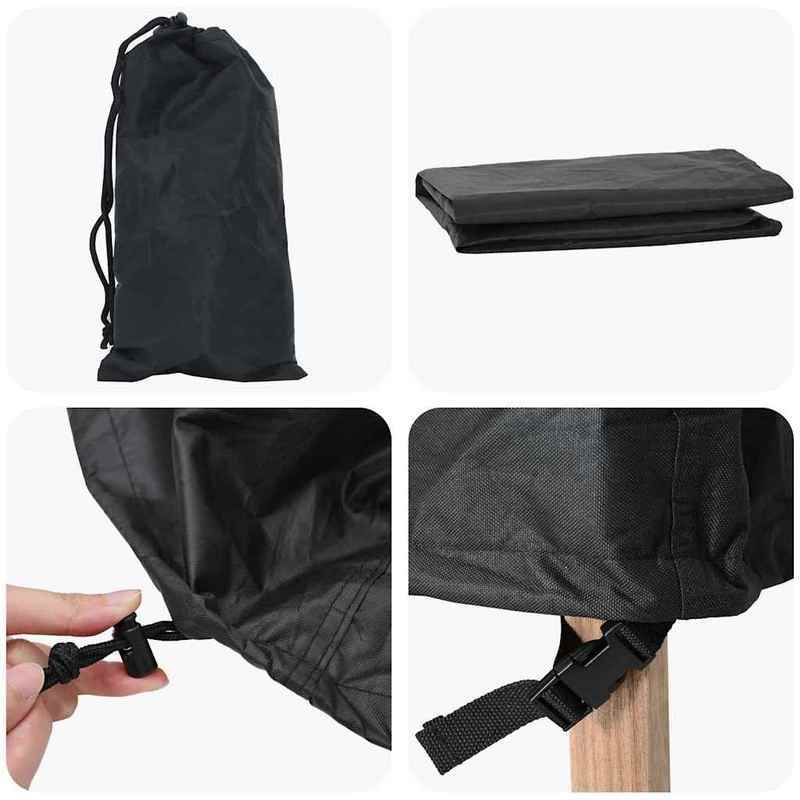 Housse De Protection Pour Fût 210 Litres - Tissu Oxford, Cordon Réglable - Pour Tonneau, Meubles Jardin, équipement
