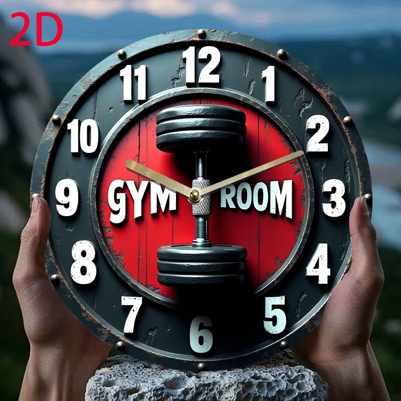 reloj pared motivacional gimnasio pulgadas diseño Temu Argentina