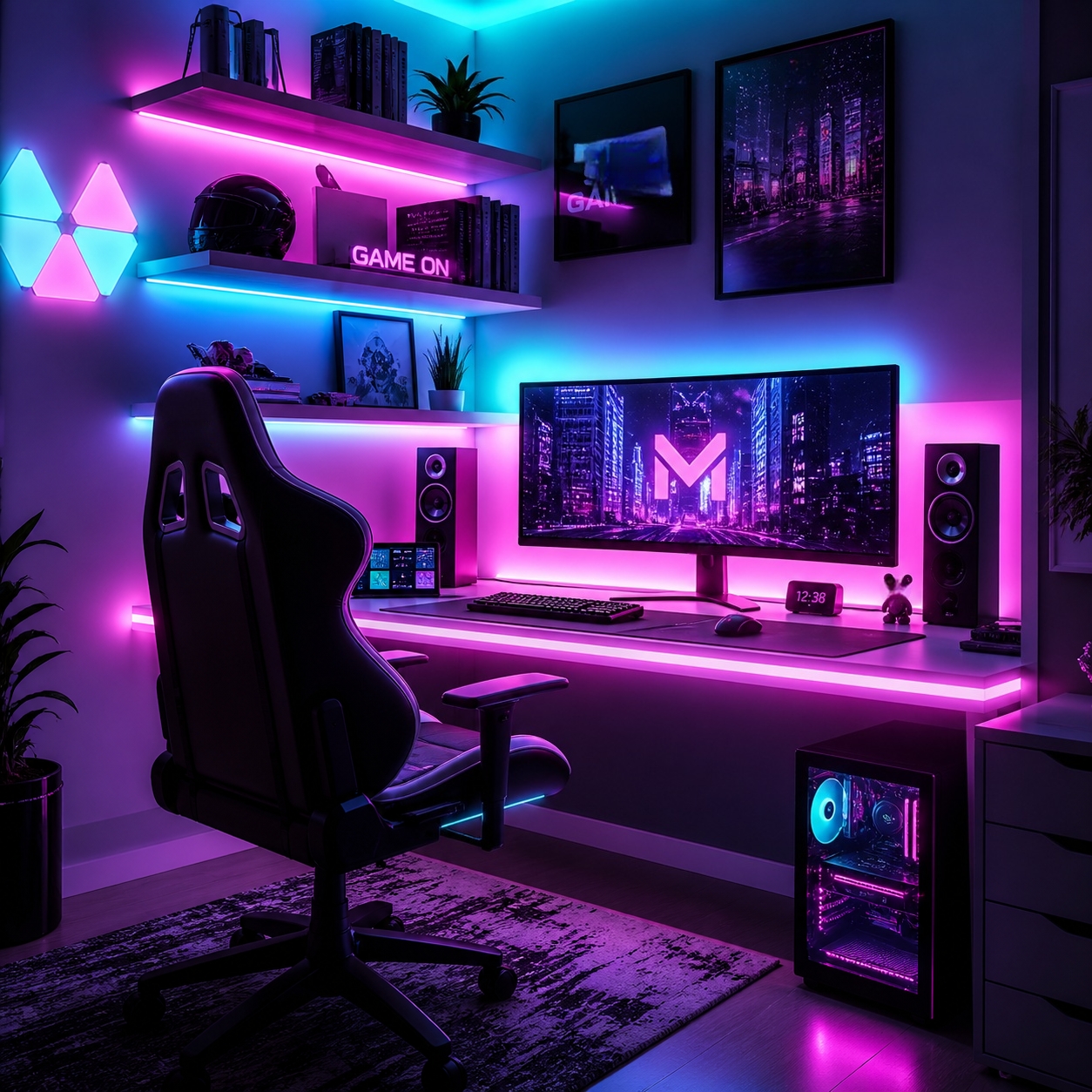Dynamic Color Sync RGB LED Strip with USB Multi-Control