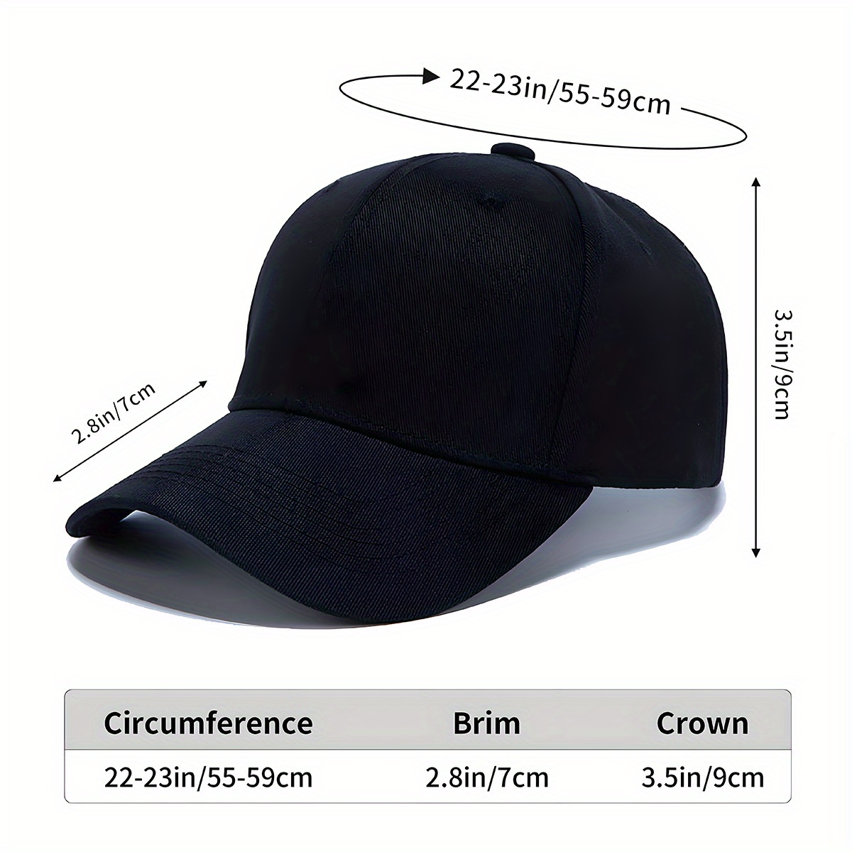 1pc definition mens baseball cap 100 polyester lightweight