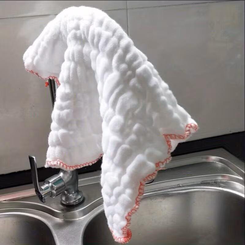 5pcs durable non stick oil absorbing kitchen towels high cleaning mesh cloths easy to wipe Product details 7