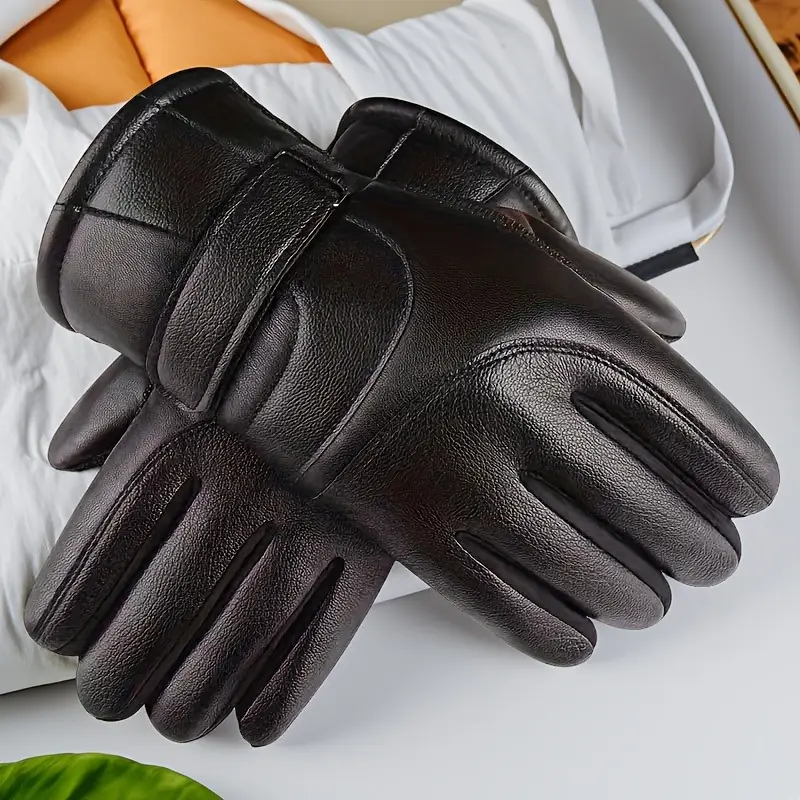 1 pair men women warm anti slip winter gloves touchscreen Morocco