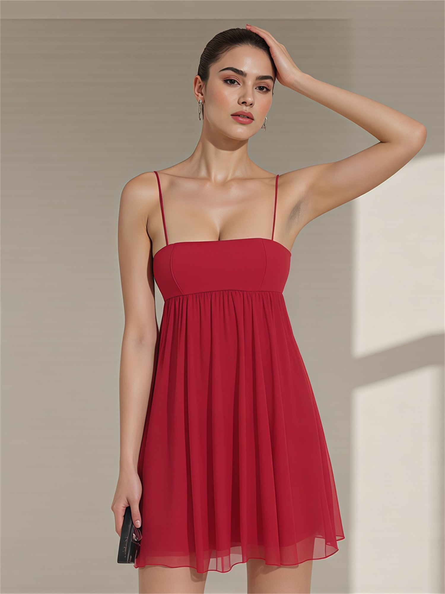 open lace back dress Women's 2024 Summer Cami Slip Midi Long Dress High Slit Backless Spaghetti  Strap Dress Red at Amazon Women's Clothing store