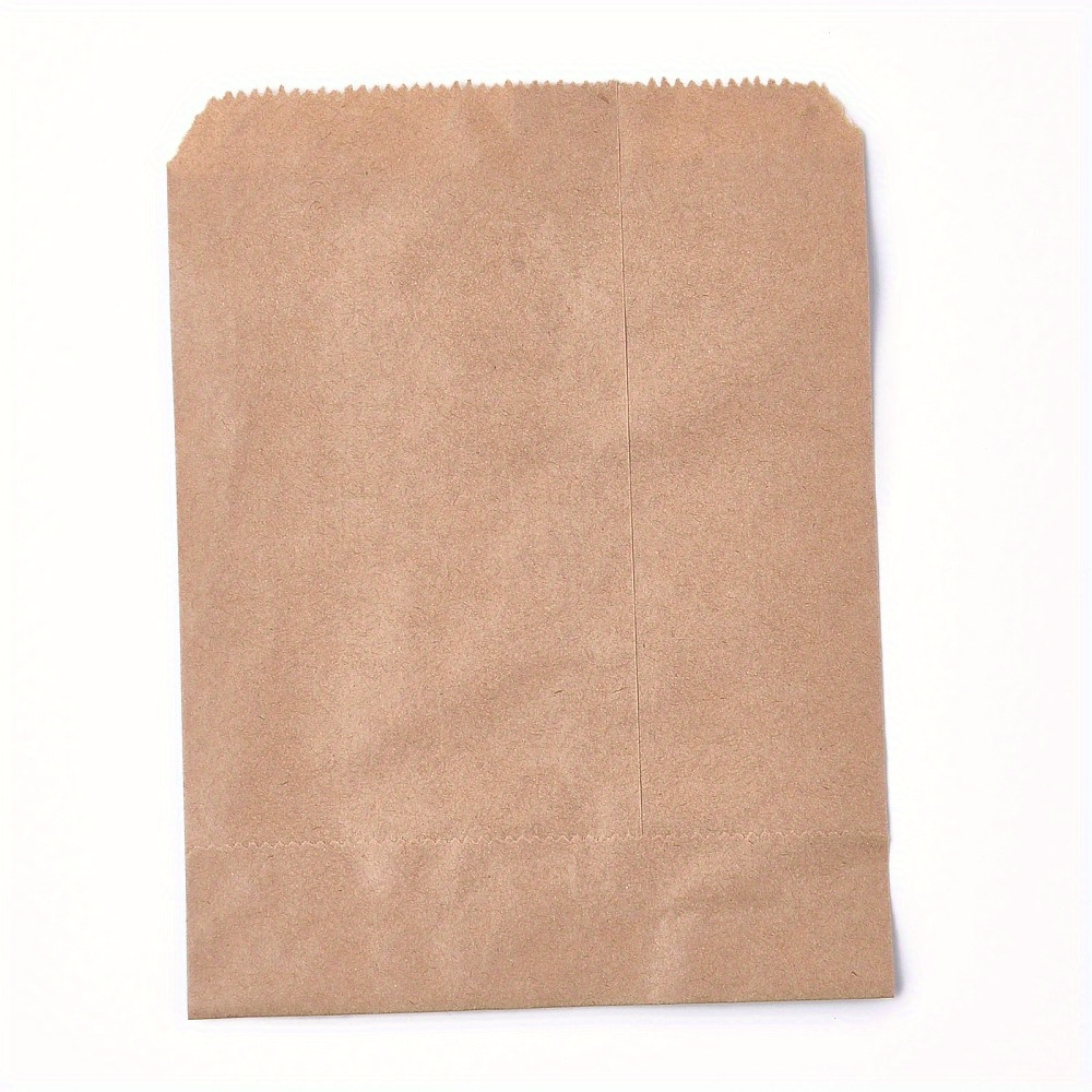 100 Sacchetti Di Carta Marrone Con Manici - 18x9x22 Cm - Perfetti Per Regali, Feste E Fai Da Te