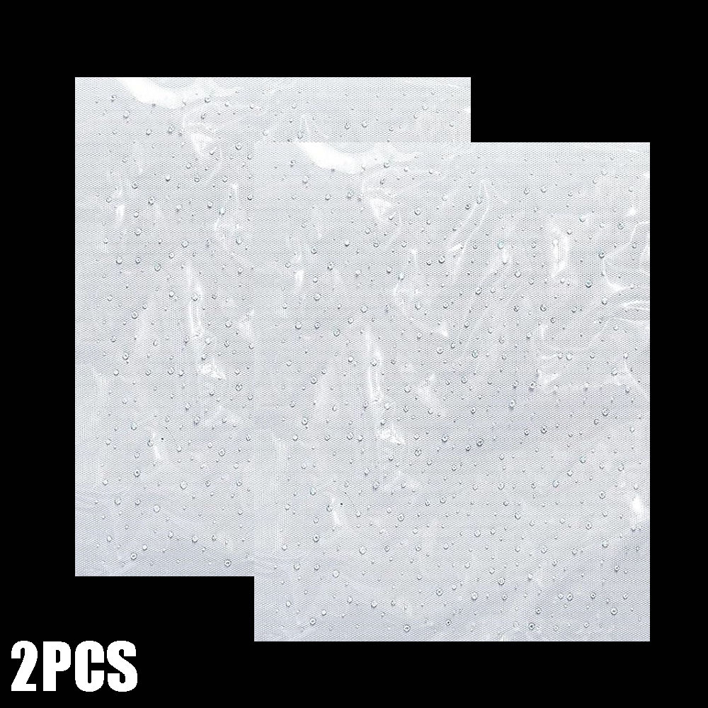 Image of 2pcs Glitter Hotfix Rhinestone Heat Transfer Stickers, Iron On Vinyl For Diy Crafts, Clothing Embellishment
