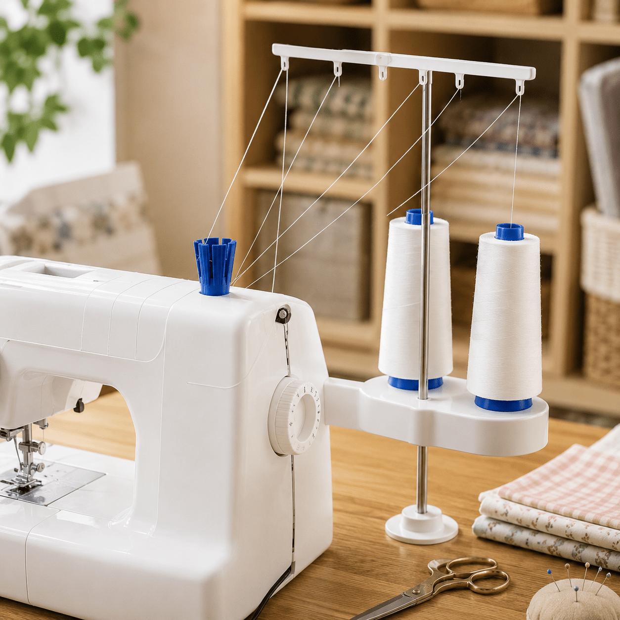 thread spool holder sold on Temu United States