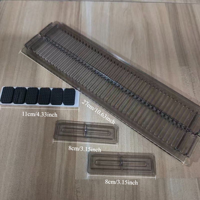 5pcs Adjustable Drawer Divider Set for Home Organization