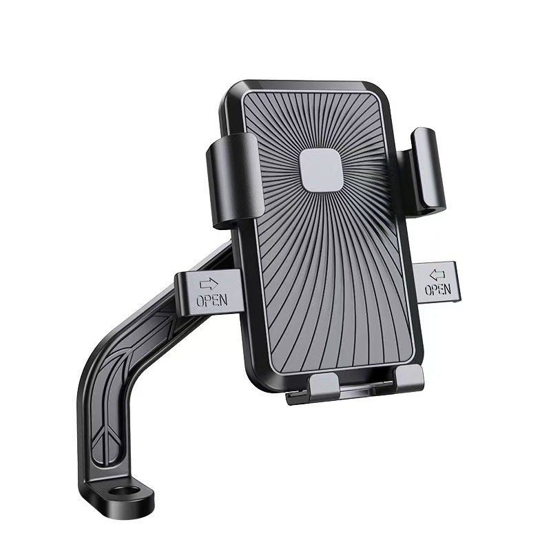TEMU Support Téléphone Portable Magnétique Réglable Adapté aux Motos avec Rétroviseurs Stable Nouveau Type Universel