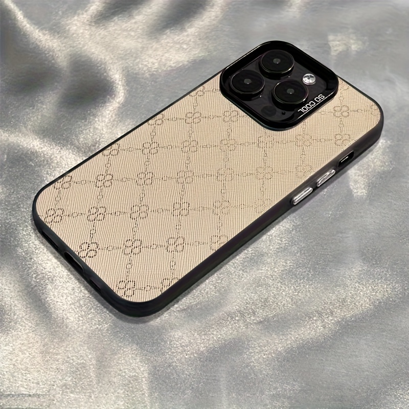 TEMU Phone Case - Phone Case: Gorgeous Textured Pattern, Suitable For Iphone 17 Pro Max 16plus 15 14 13 12 11 Series Phone Cases, High-end Luxurious