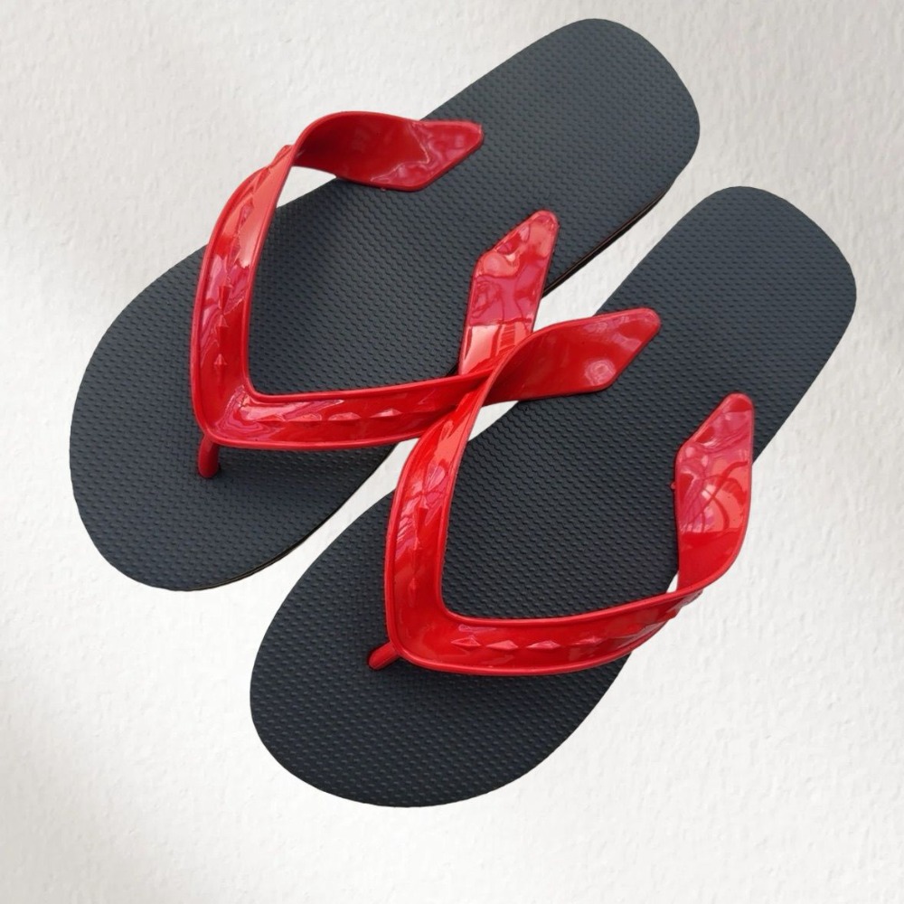 Guangdong Classic Red Flip Flops Zhanjiang Leizhou Wuchuan Slippers Old-Fashioned Home Anti-Slip Hainan Beach Clip-On, Women Shoes
