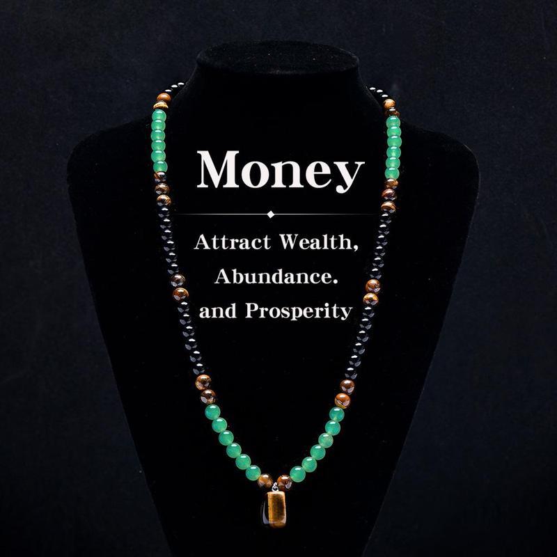 TEMU Money Attracting Necklace, Long Chain Convertible To Sweater Chain, Unisex, Suitable For Anniversary, Vacation & Theme Parties, Jewelry, Ideal
