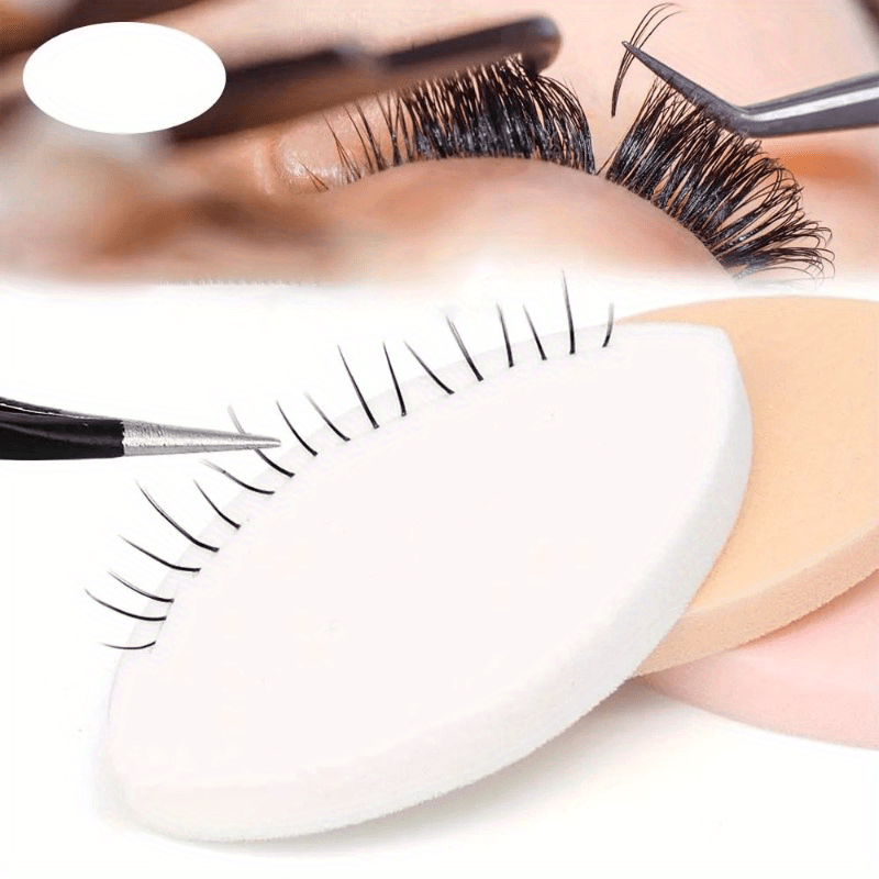 30pcs False Eyelashes Soft Maple Leaf Feel Lash Tool Pads
