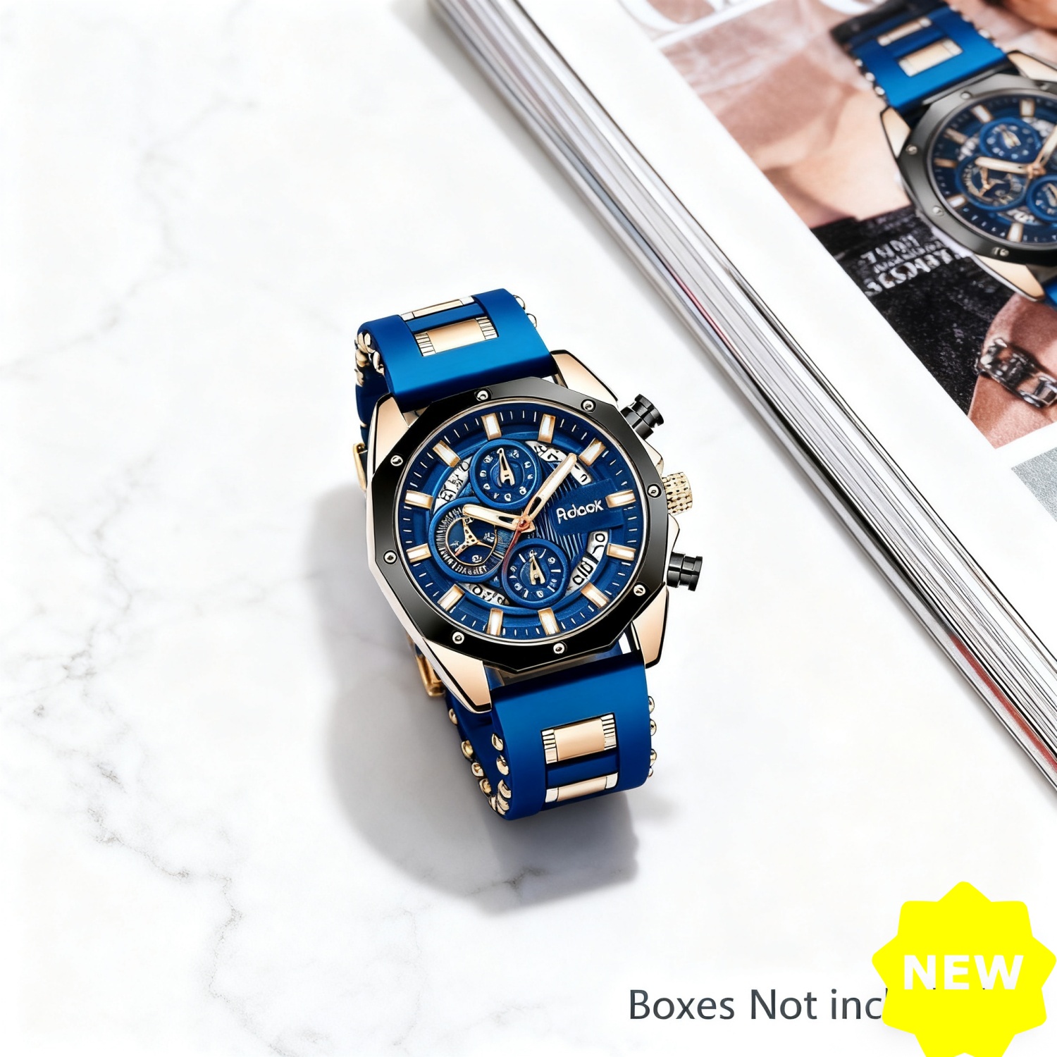 1 Men'S Automatic Mechanical Watch - Classic Hollow Dial Retro Luxury Watch with Exposed Skeleton Movement, Golden-Tone Hands & Roman Numerals, Precision Timekeeping, Durable Silicone Strap - Ideal Gift for Men, Christmas, Birthdays