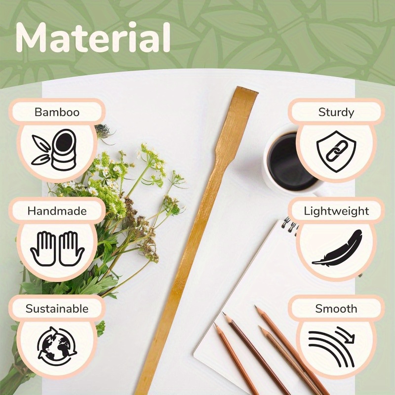   16.5 inch traditional thin travel size bamboo wooden back scratcher body relaxation massager set for itching 6pcs, bamboo massager, bamboo massager for body, bamboo massager for head, bamboo massager for neck, bamboo massager for back, bamboo massager for legs, bamboo massager for  , bamboo massager for shoulders, bamboo massager for waist, bamboo massager for hips, bamboo massager for knees, bamboo massager for elbows, bamboo massager for wrists, bamboo massager Product details 2