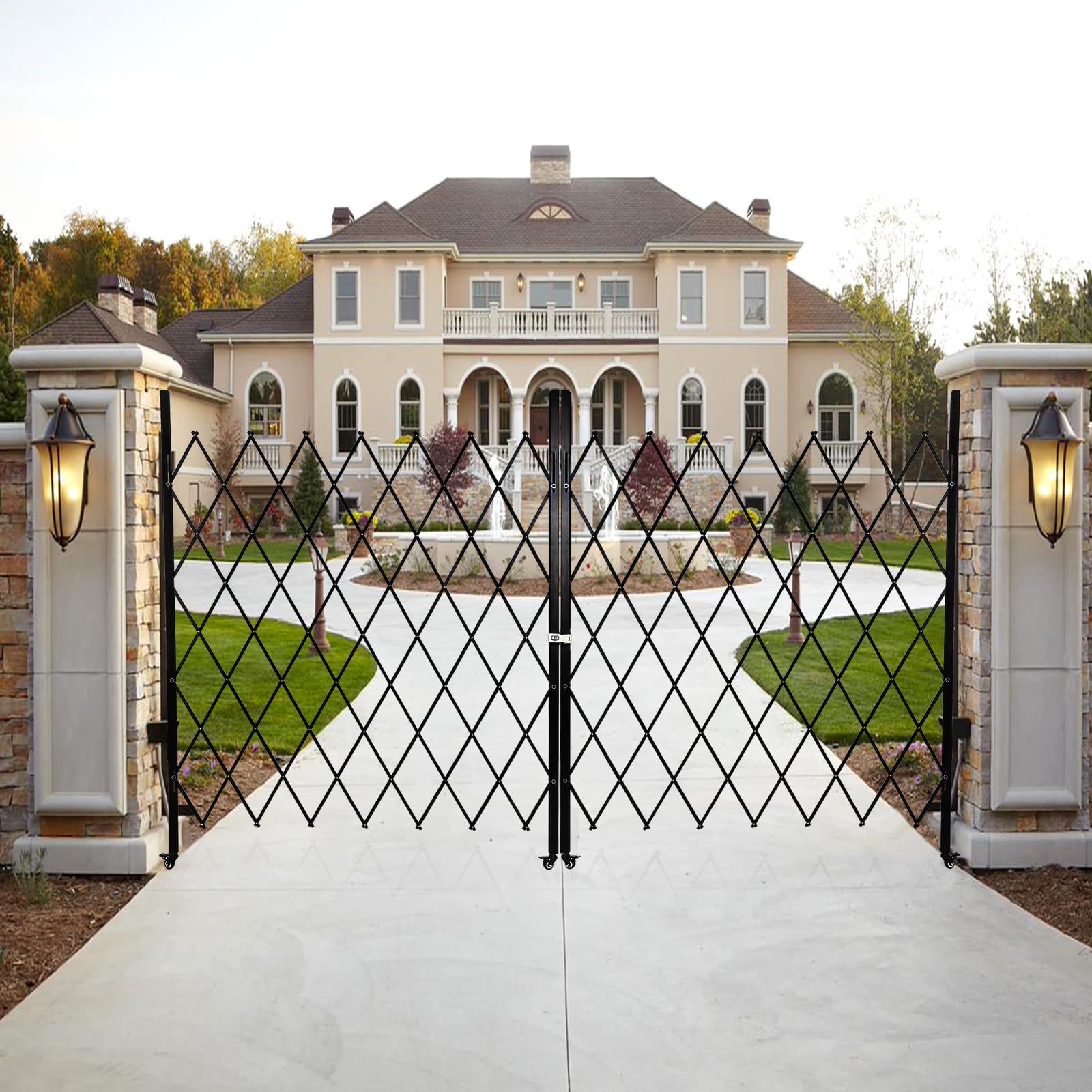 Durable Security Gate For Superior Safety And Protection In Homes And Offices 310x155cm
