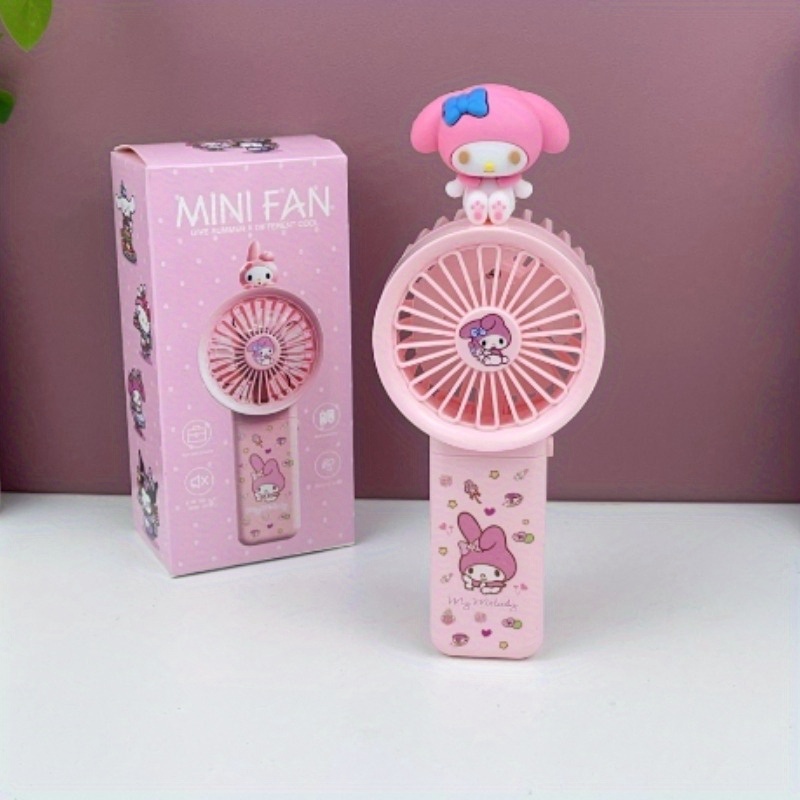 Portable Fan, Desktop Fan For The Bedroom, Strong Airflow, Battery-powered, A High-value Gift For Your Girlfriend In The Summer