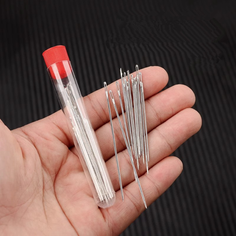 

18/40 Hand- Needles, Large Hole Needles, Elderly Needles, Household Needles, Large Mesh, Thin, Long, Very Suitable For Traditional Hand- Clothes, Quilts, Small Needles, Embroidery Needles