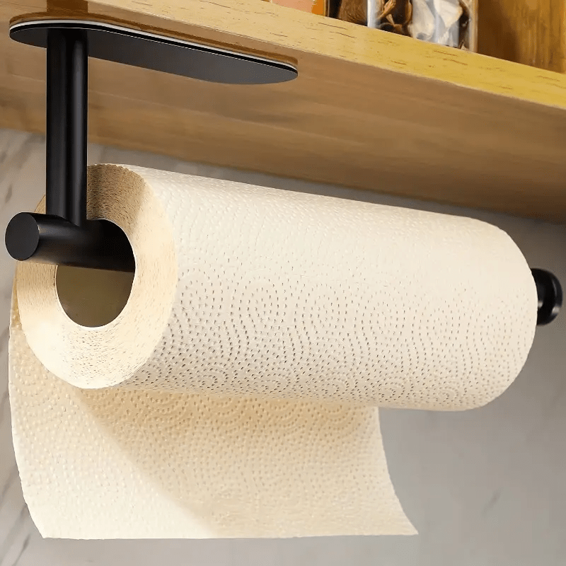 one roll paper towel holder a gift suitable for   kitchen and rv bathroom tissue and towel rack wall mounted storage shelf with plastic packaging and roll paper organizer self   long length towel holder for home kitchen and bathroom supplies