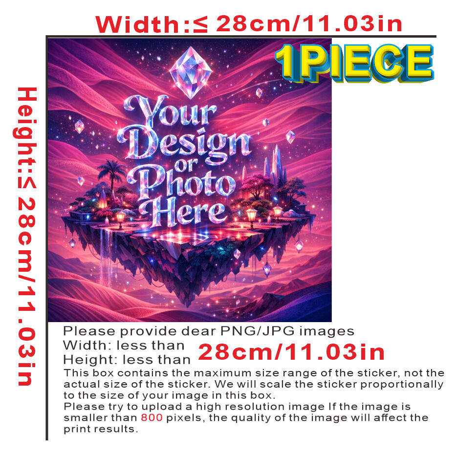 TEMU Custom Personalized Photo Text Name Heat Transfer Patch Sticker, Customize Your Memory, Diy Creative Unlimited, Make Each Piece Of Clothing