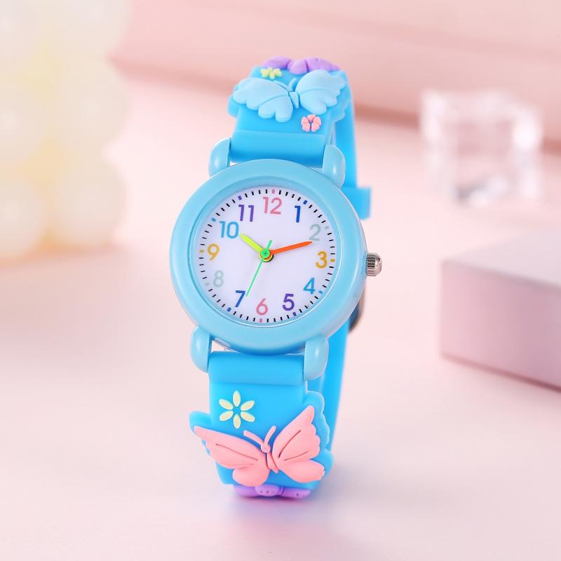 Butterfly Cartoon Quartz Watch for Kids