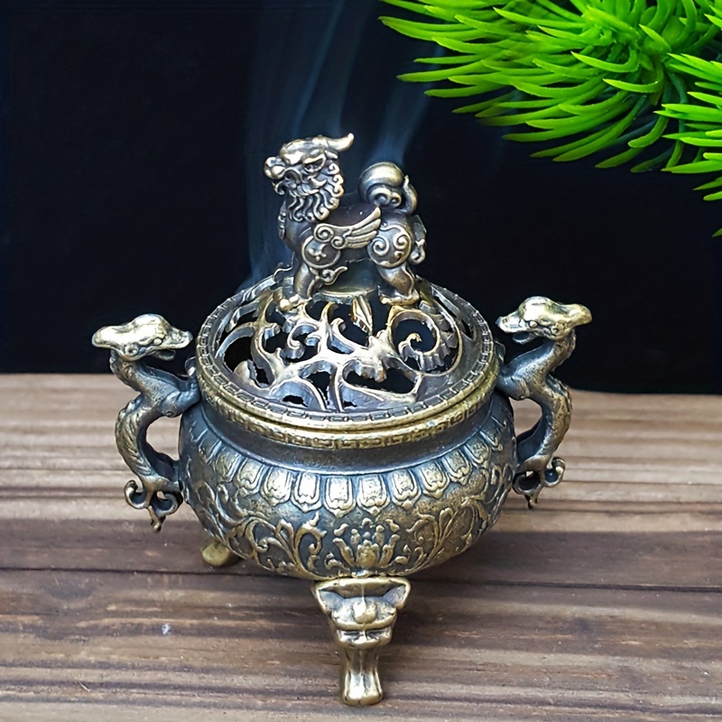 蘇工 銅器 香炉 蒸籠薫香炉 茶道具 香道具 工芸品 美術品 置物 【公式