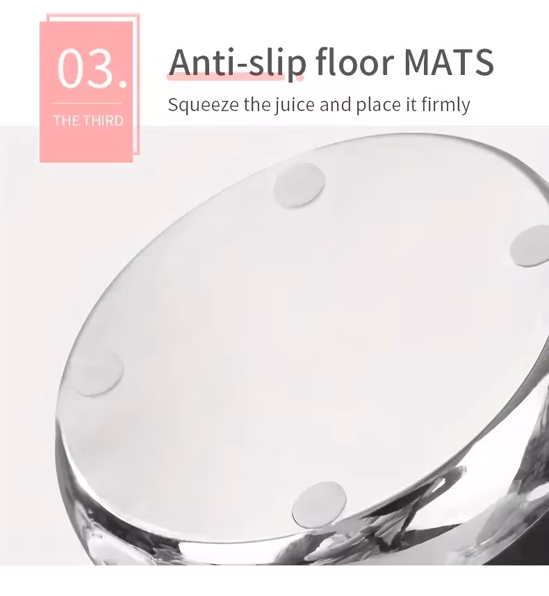 compact usb rechargeable citrus juicer with removable separator 0 5l volume lithium battery orange fruit extractor contemporary kitchen device sturdy plastic build Product details 7