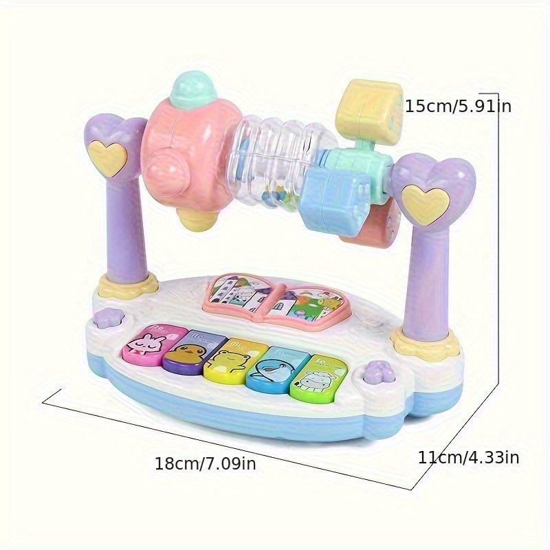 Kids Electronic Keyboard with Music Lights Toy