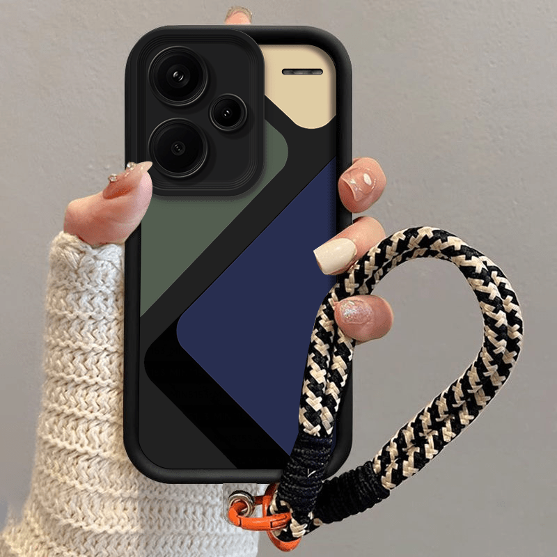 TEMU Funda para Teléfono - Fundas con Cordón para Xiaomi Redmi Note 13 Pro+, Diseñadas . fundas de TPU de calidad son lindas, suaves y con una cuerda