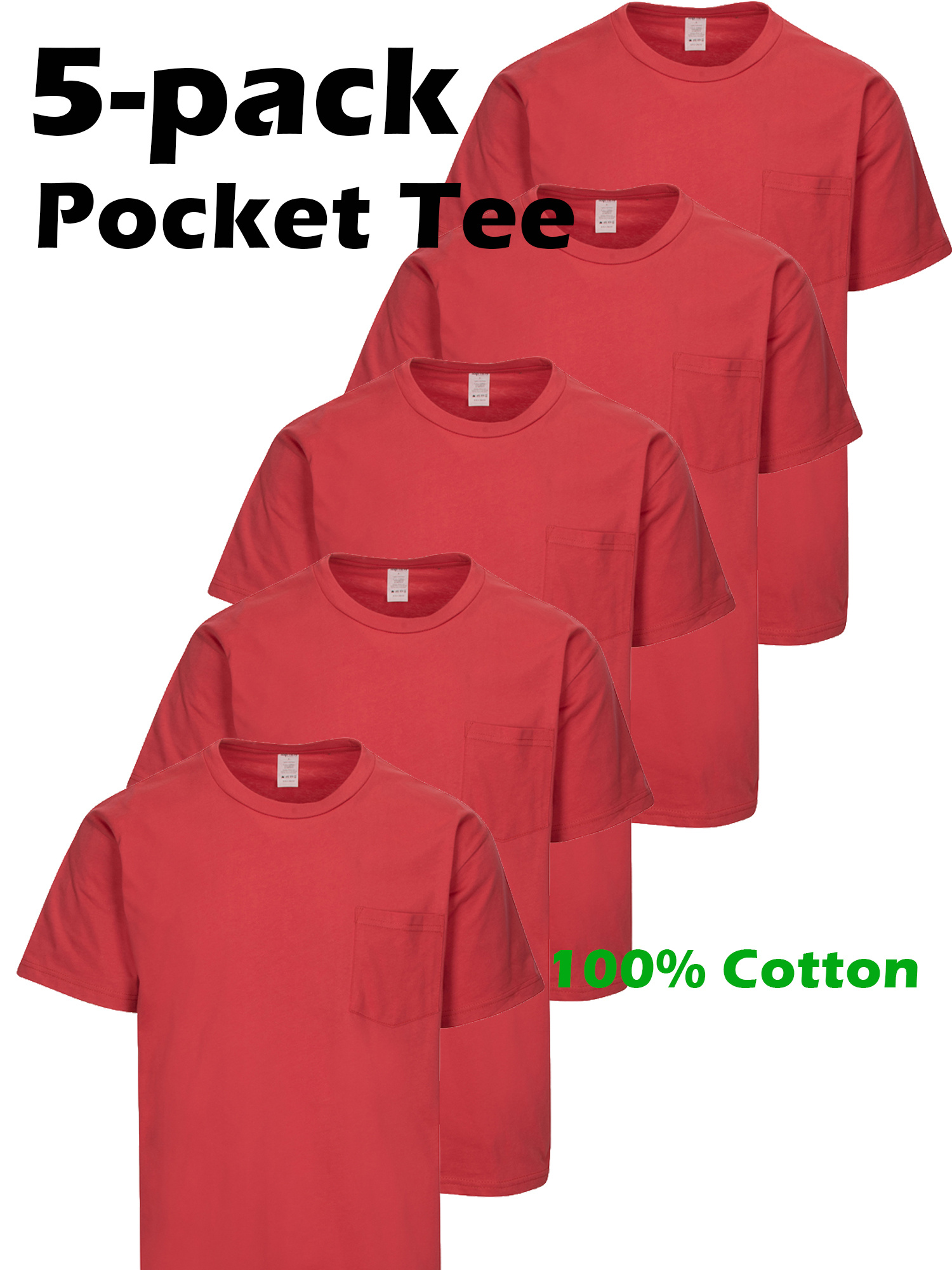 pocket tee sold on Temu United States