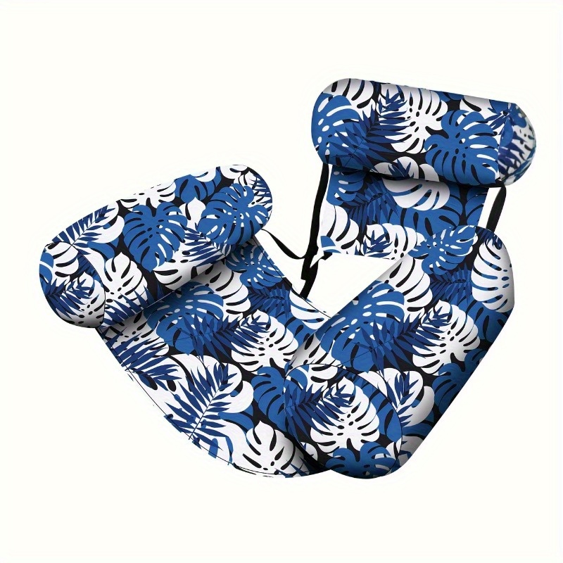 Hamac De L'eau Piscine Gonflable Bouée Du Hamac Flottant Chaise Flottante Hamac Lit Chaise Gonflable Piscine 120 73cm Bleu 86789268
