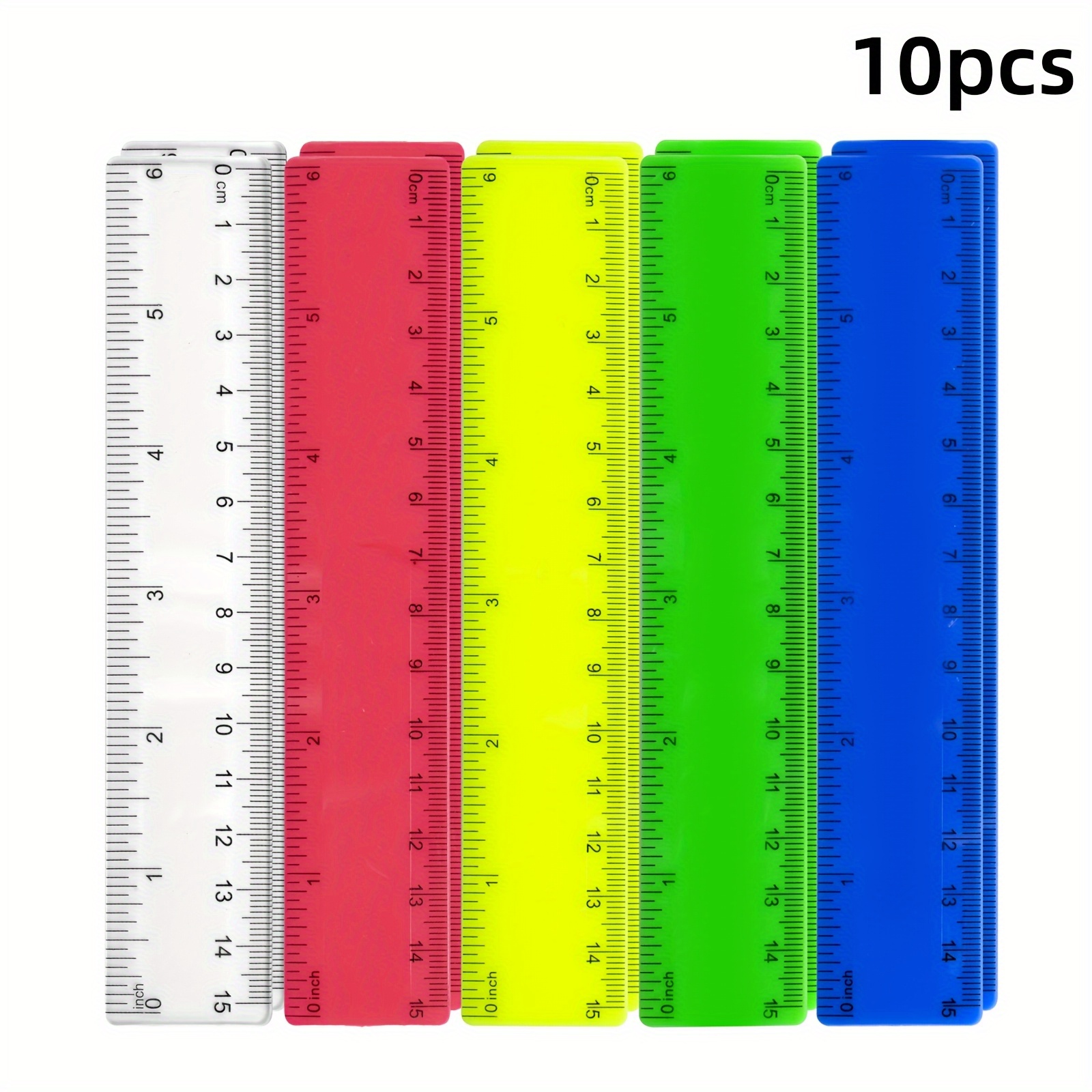 15cm Ruler For Students - Options, Classroom And Office Use, Measuring Tool