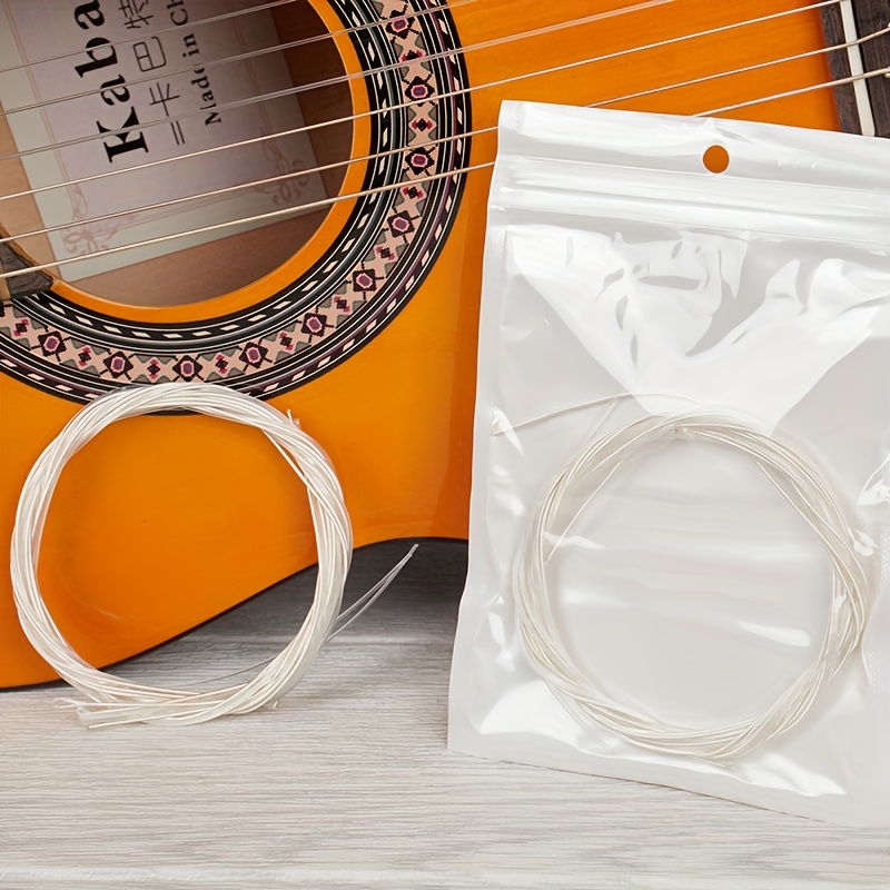 TEMU A Set Of 6 Classical Guitar Nylon Strings Guitar String Manufacturers Wholesale Classical Strings Silver Plating Factory String Direct