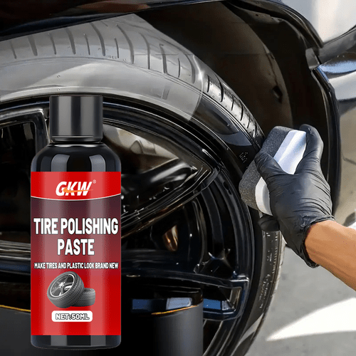 long lasting liquid tire wax tire glaze for deep blackening anti aging and polishing protection