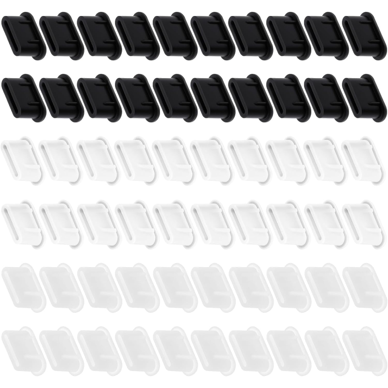 TEMU 60pcs Of Usb C Dust Plugs, Usb Phone Protection, Dust Plug, Usb-c Dust Protection, Plugs Compatible With Mobile Phone, Dust Protection