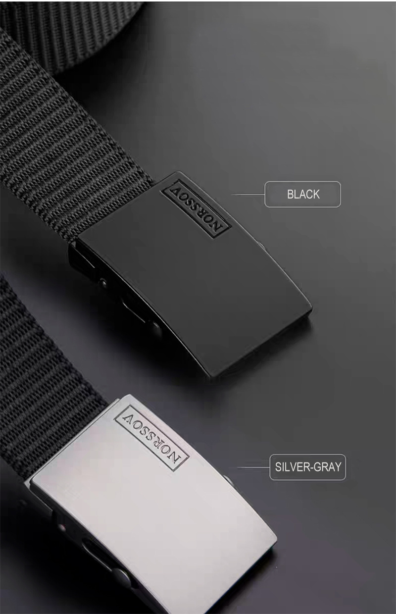 Polar Bear Unisex Belt Fashion Casual Outdoor Sports Canvas Belt Men'S Belt Men'S Durable Multi-Functional Thickened Belt Body Canvas Pants Belt