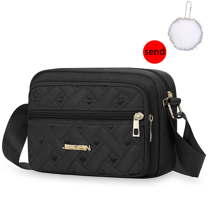 TEMU Women's Crossbody Bag - 2pcs [1 Bag And 1 Pom-pom] Suitable For Spring And Summer. Universal Women' Shoulder Crossbody Bag. Free Shipping. Daily