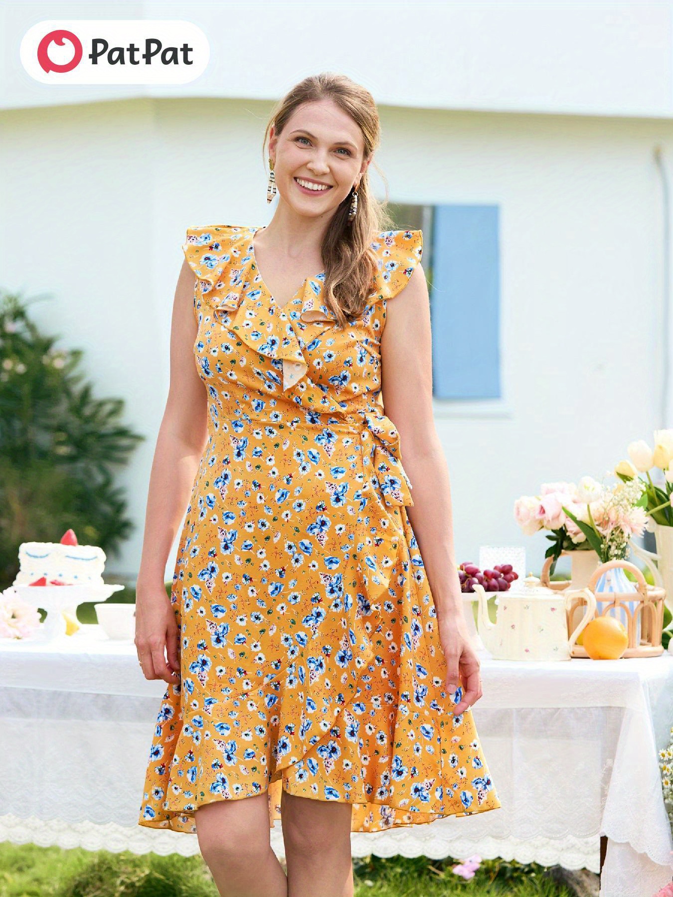 mom daughter matching outfits sold on Temu United States