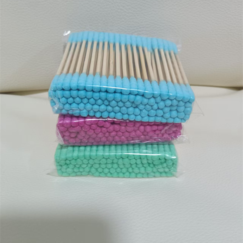 Image of 3pcs [ Free Swabs] 100 Double Headed Swabs Per Pack | Free, Used For Gentle Ear Cleaning