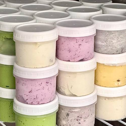 10pcs 280ml cute fruit jars with lids versatile and durable storage containers for jam ice cream cakes snacks reusable heat resistant ideal as party gifts kitchen decor and refrigerator organization